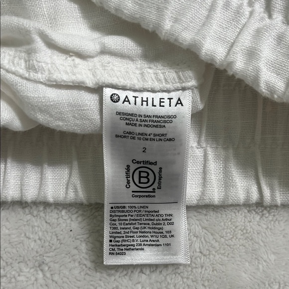 Athleta High Waist White Shorts - Picture 9 of 13